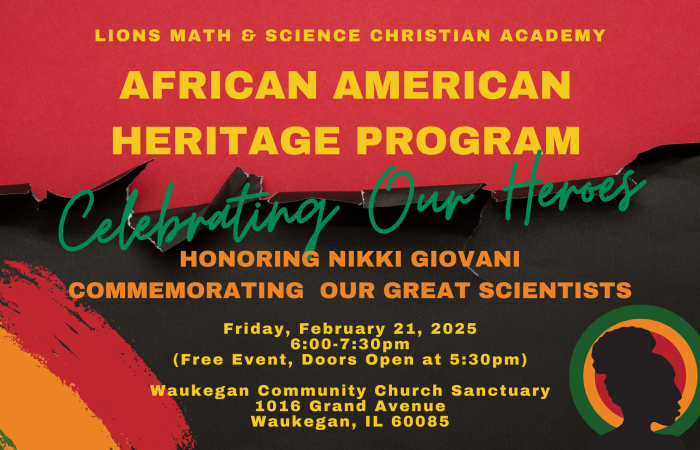 Lions Academy 2025 African American Heritage Program